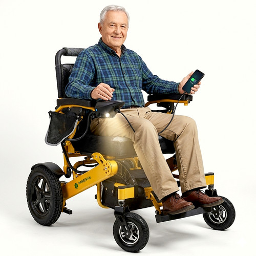 compact electric wheelchair headlights.jpg
