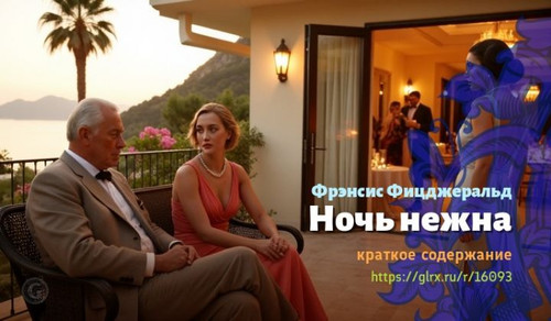 Читать краткий пересказ романа Фрэнсиса Скотта Фицджеральда «Ночь нежна». Ночь нежна, Фицджеральд, к.jpg