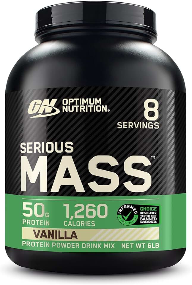 Optimum Nutrition Serious Mass, Weight Gainer Protein Powder
