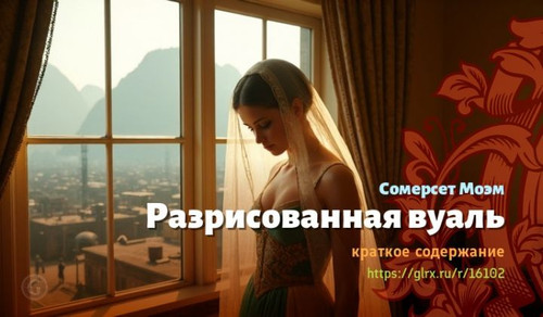 Читать краткий пересказ романа Сомерсета Моэма «Разрисованная вуаль». Разрисованная вуаль, Моэм, кра.jpg