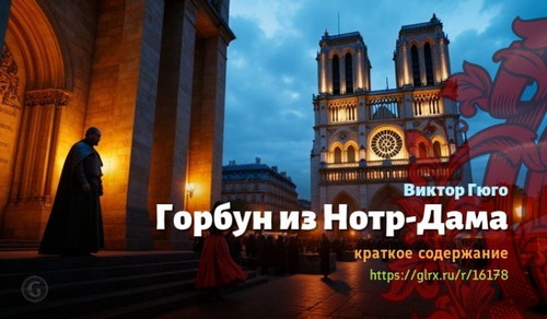 Читать краткий пересказ романа Виктора Гюго «Горбун из Нотр-Дама». Горбун из Нотр-Дама, Гюго, кратко.jpg