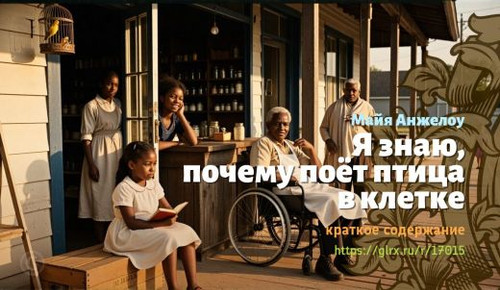 Читать краткий пересказ книги Майи Анжелоу «Я знаю, почему поет птица в клетке». Я знаю, почему поет.jpg
