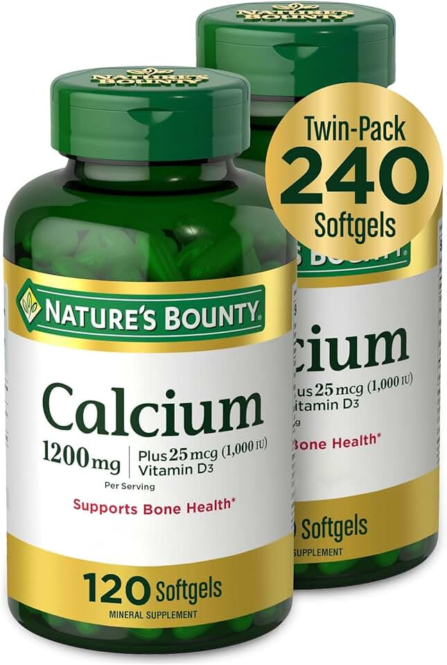 Nature's Bounty Calcium 1200 mg with Vitamin D3