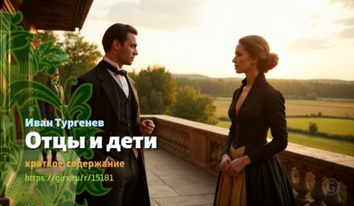 Краткий пересказ романа Тургенева «Отцы и дети». «Отцы и дети», краткое содержание, краткий пересказ.jpg