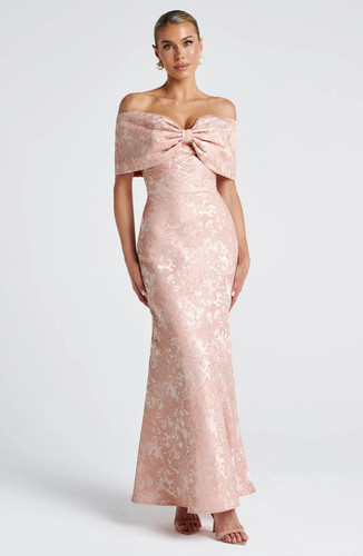 emberly maxi dress blush floral jacquard qorsage (1).jpg