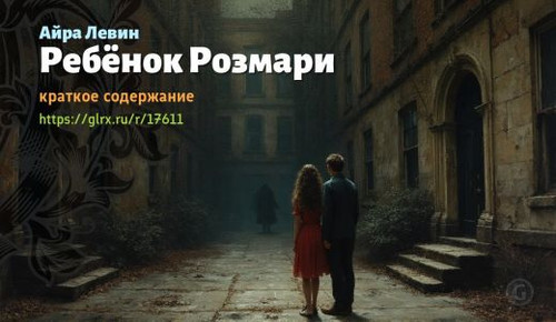 Читать краткий пересказ книги Айры Левина «Ребёнок Розмари». Ребёнок Розмари, Левин, краткое содержа.jpg