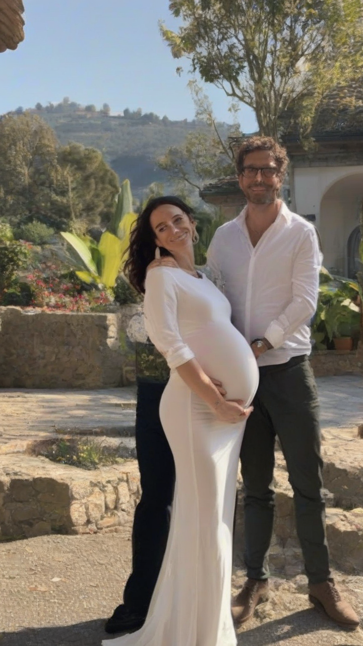 Celeste Cortesi is pregnant with her first child