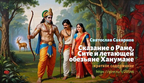 Читать краткий пересказ книги Святослава Сахарнова «Сказание о Раме, Сите и летающей обезьяне Ханума.jpg
