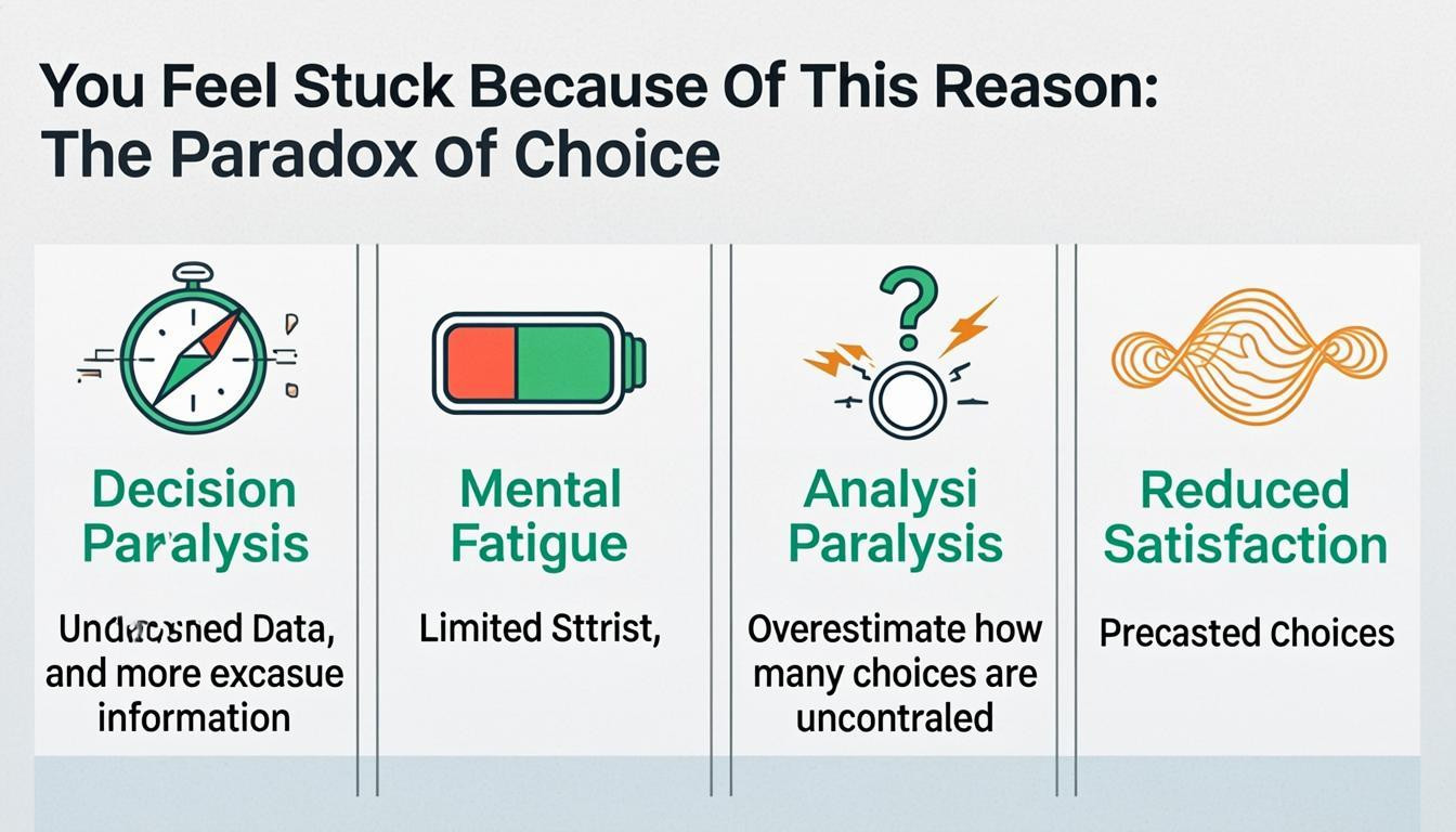 list visual: You Feel Stuck Because Of This Reason: The Paradox Of Choice
