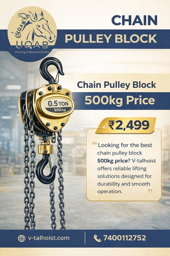 Chain Pulley Block 500kg Price in Mumbai - V-talhoist.jpg