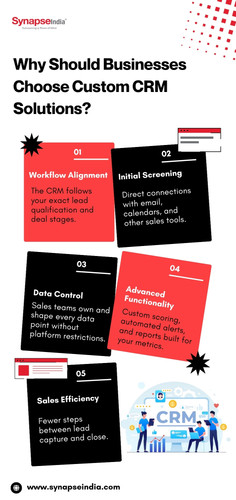 Why Should Businesses Choose Custom CRM Solutions?.jpg