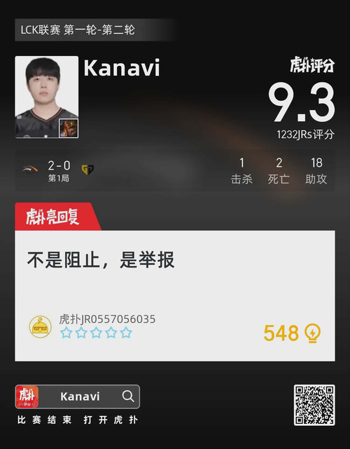 [閒聊] 虎撲銳評 Kanavi：不是阻止，是舉報 - 英雄聯盟 - PTT.BEST 批踢踢爆文