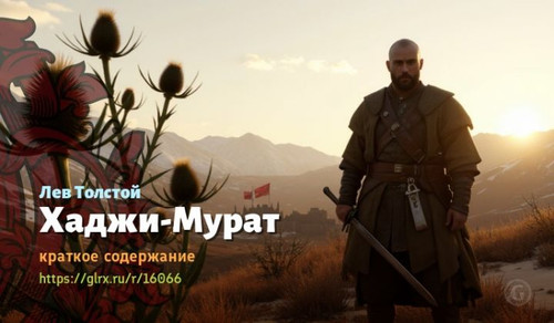 Читать краткий пересказ романа Льва Толстого «Хаджи-Мурат». Хаджи-Мурат, Толстой, краткое содержание.jpg