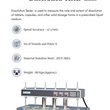Dissolution Tester
