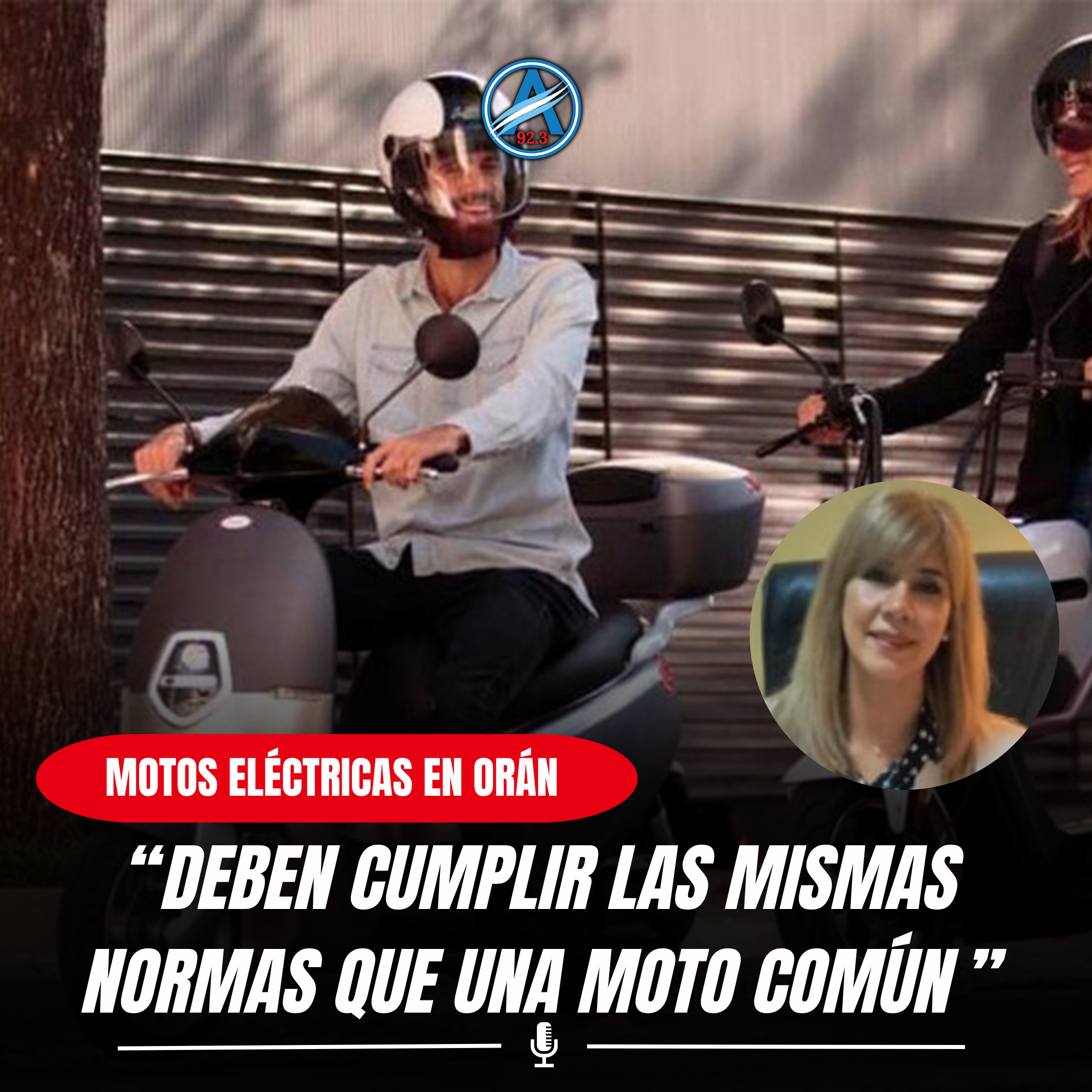 HERRERA TORO: “SI TENÉS UNA MOTO ELÉCTRICA TENÉS QUE PORTAR CASCO, SEGURO, REGISTRO Y PATENTE”