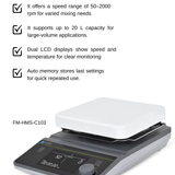 Hotplate Magnetic Stirrer FM HMS C103 (2)