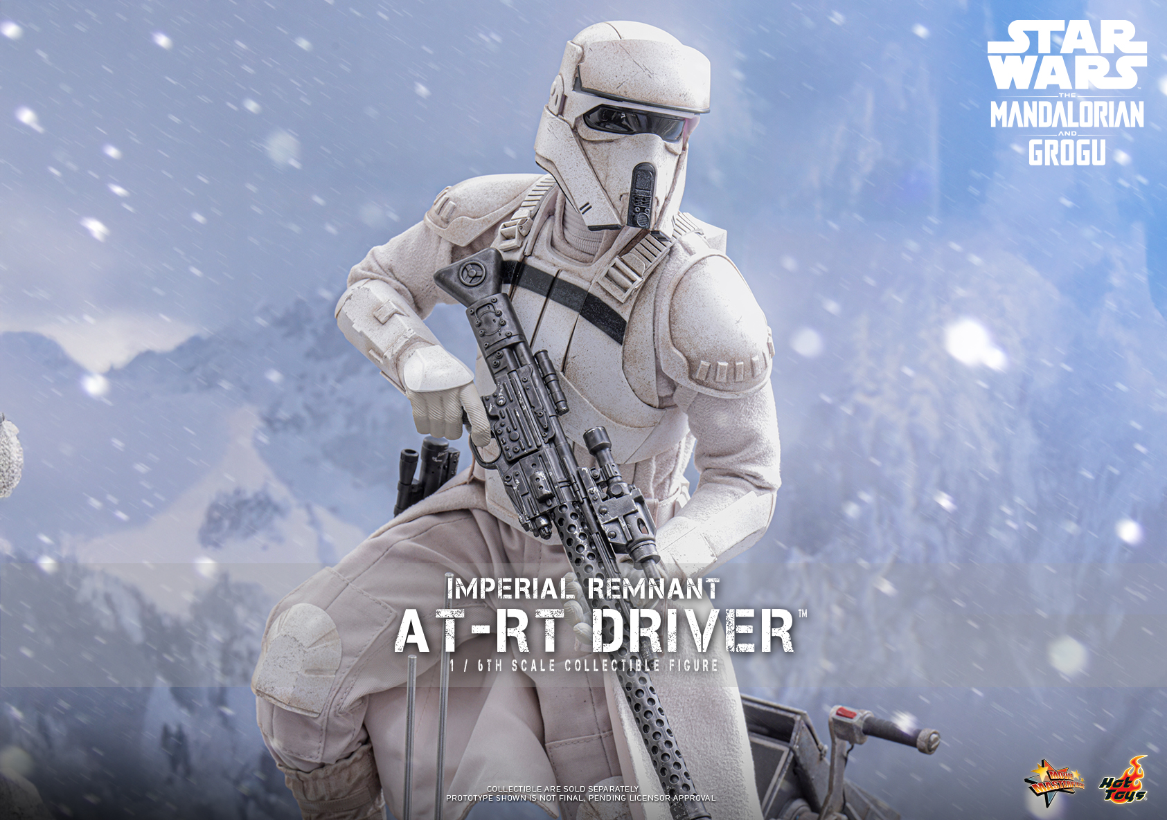 Hot Toys Presents Imperial Remnant AT-RT Driver Built for Harsh Frontiers