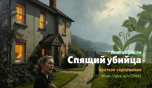 Читать краткий пересказ книги Агаты Кристи «Спящий убийца». Спящий убийца, Кристи, краткое содержани.jpg