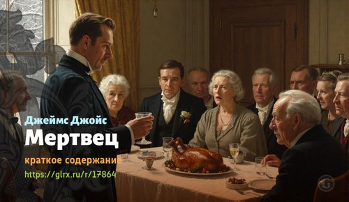 Читать краткий пересказ книги Джеймса Джойса «Мертвец». Мертвец, Джойс, краткое содержание Джеймс Дж.jpg
