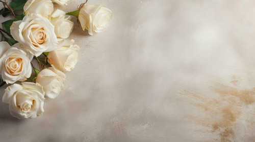 Download AI generated Romantic wedding background with space for vows, flowers, and timeless love fo.jpg