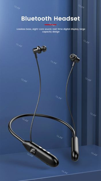 SY8 Wireless Neckband Earphones – Bluetooth 5.3 Waterproof Sport Headset!
