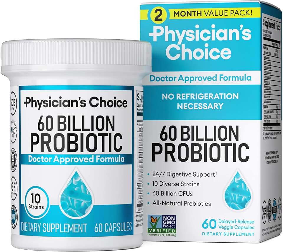 Physician's CHOICE Probiotics 60 Billion CFU