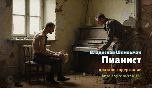Читать краткий пересказ книги Владислава Шпильмана «Пианист». Пианист, Шпильман, краткое содержание .jpg