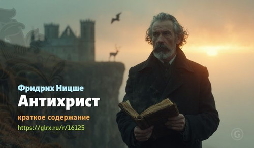 Читать краткий пересказ книги Фридриха Ницше «Антихрист». Антихрист, Ницше, краткое содержание Фридр.jpg
