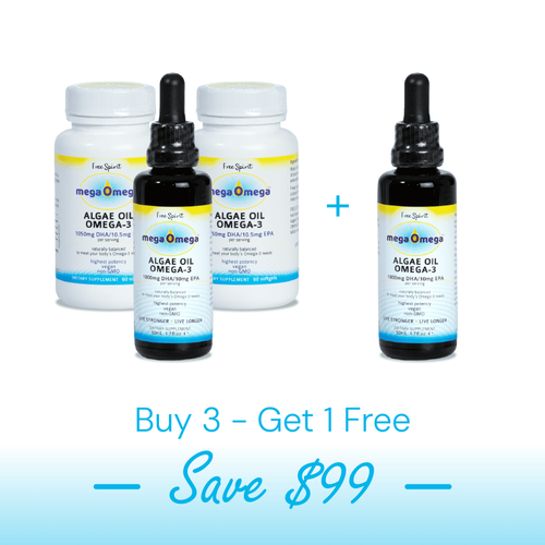 Free Spirit megaOmega® Bundle – 2 x Algae Oil + 2 x Softgels.png