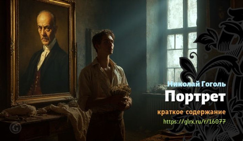 Читать краткий пересказ повести Николая Гоголя «Портрет». Портрет, Гоголь, краткое содержание Никола.jpg