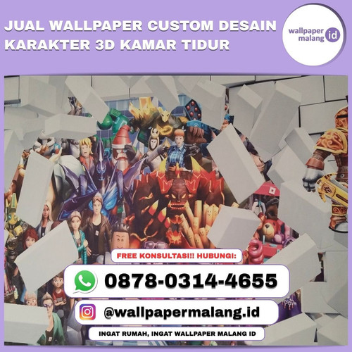 Jual wallpaper custom DESAIN KARAKTER 3D KAMAR TIDUR (2).jpg