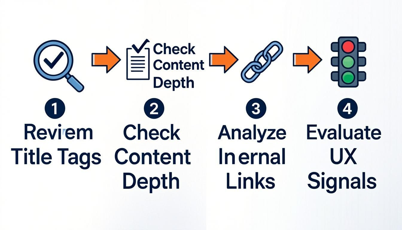 tutorial visual: Step 3: Analyze On-Page and Content Quality