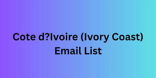 Cote dIvoire (Ivory Coast) Email List.png