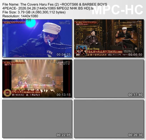 The Covers Haru Fes (2) ~ROOTS66 & BARBEE BOYS 4PEACE 2026.04.26 [1440x1080i MPEG2 NHK BS HD].ts thu.jpg
