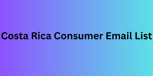 Costa Rica Consumer Email List.png