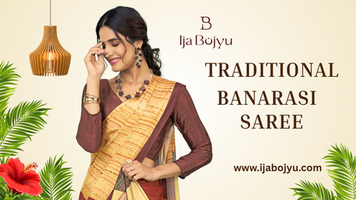 Authentic Traditional Banarasi Saree Timeless Elegance Collection.png