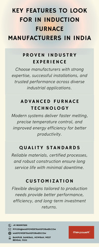 Key Features to Look for in Induction Furnace Manufacturers in India.jpg