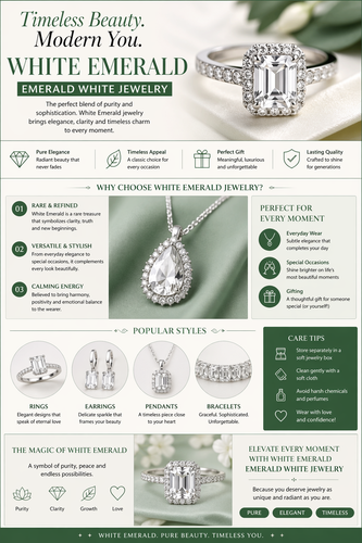 White Emerald Emerald White Jewelry | Elegant Trending Designs Online.png