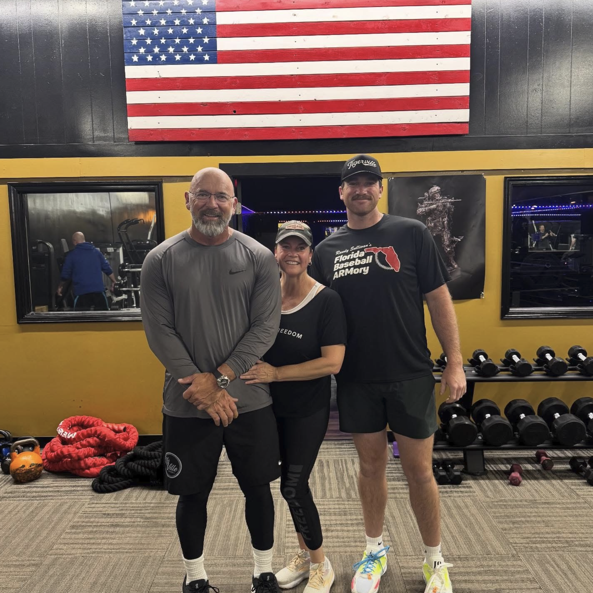 G Fitness members and training community inside the gym