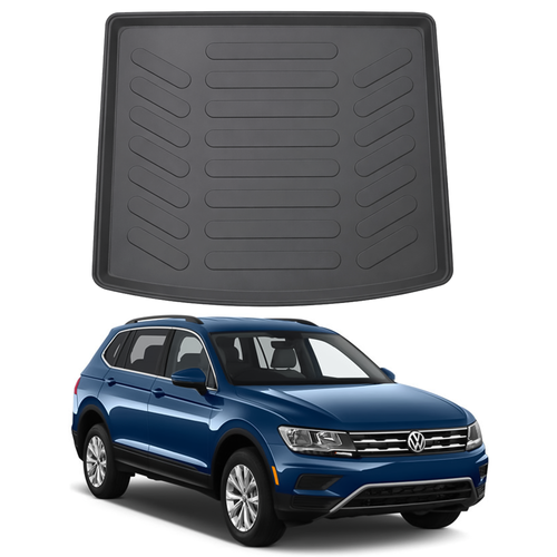 Rubber Boot Mat Tray Liner for VW Tiguan 2016 2024 Upper Boot 1.png