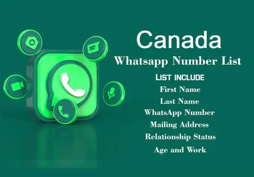 Canada WhatsApp Number Data.webp