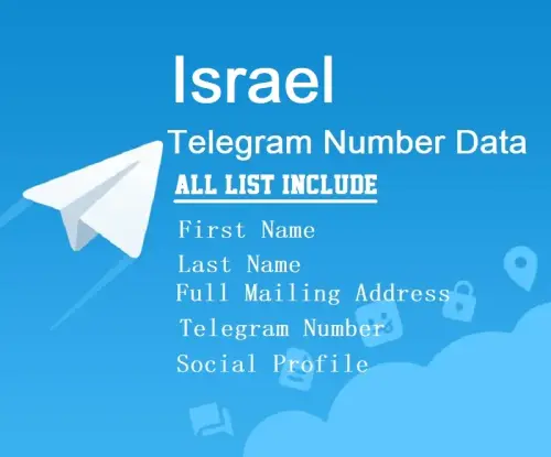 Israel Telegram Numer List.webp