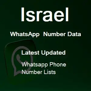 Israel Whatsapp Number Data.webp
