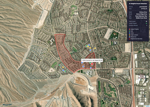 11829 Orense Dr Las Vegas 891 neighborhood map.png