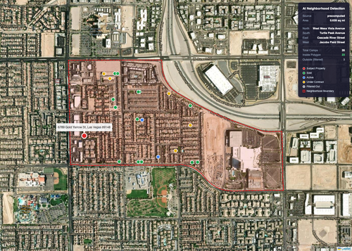 6789 Gold Yarrow St Las Vegas neighborhood map.png