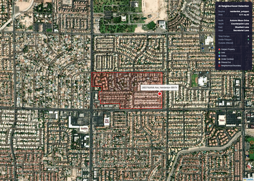 2803 Norfolk Ave Henderson 89 neighborhood map.png