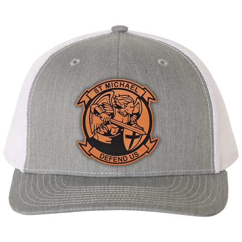 richardson 112 hat st michael heather grey white.png