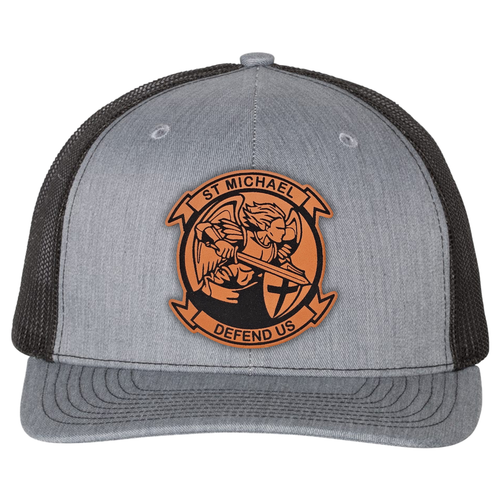 richardson 112 hat st michael heather grey black.png