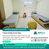 Hygiene and maintenance are key aspects of quality coliving.