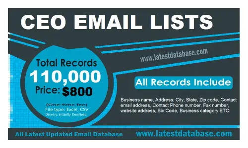 CEO Email Lists.webp